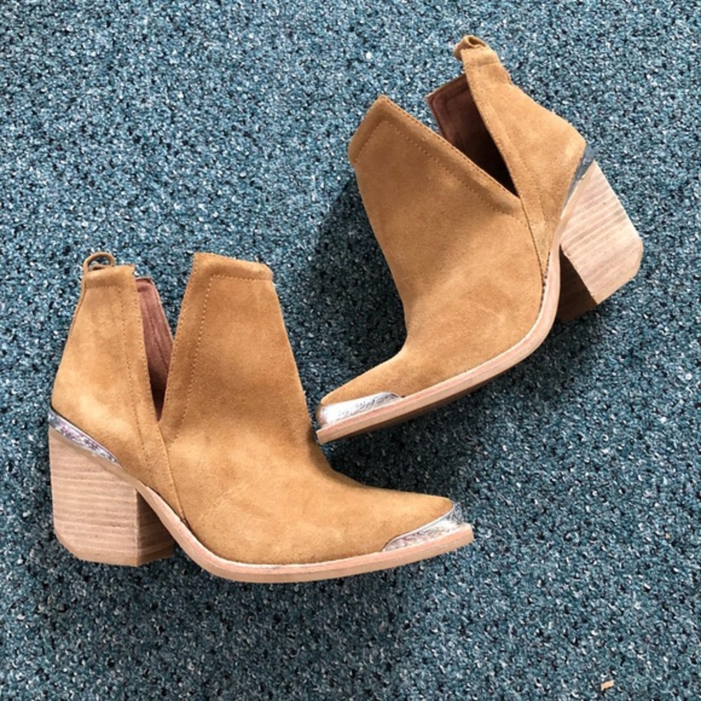 Jeffery Campbell Cromwell Suede Booties